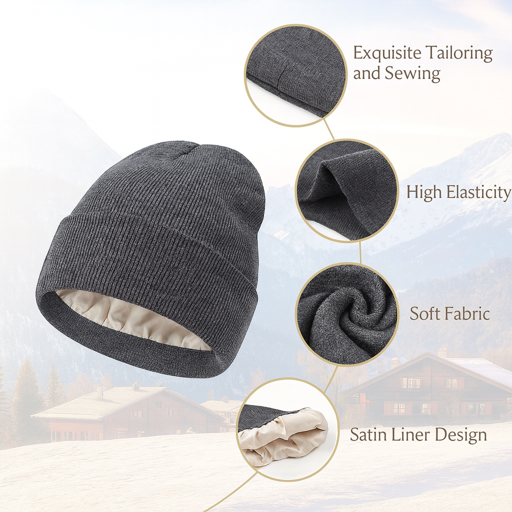 The Silkko Anti-Frizz Beanie